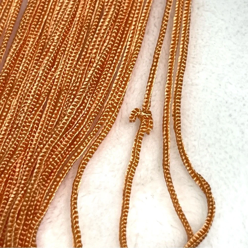 Fringe Kimono Floral Boho Festival Embroidered White Orange Flowers Medium Cato - Picture 12 of 17